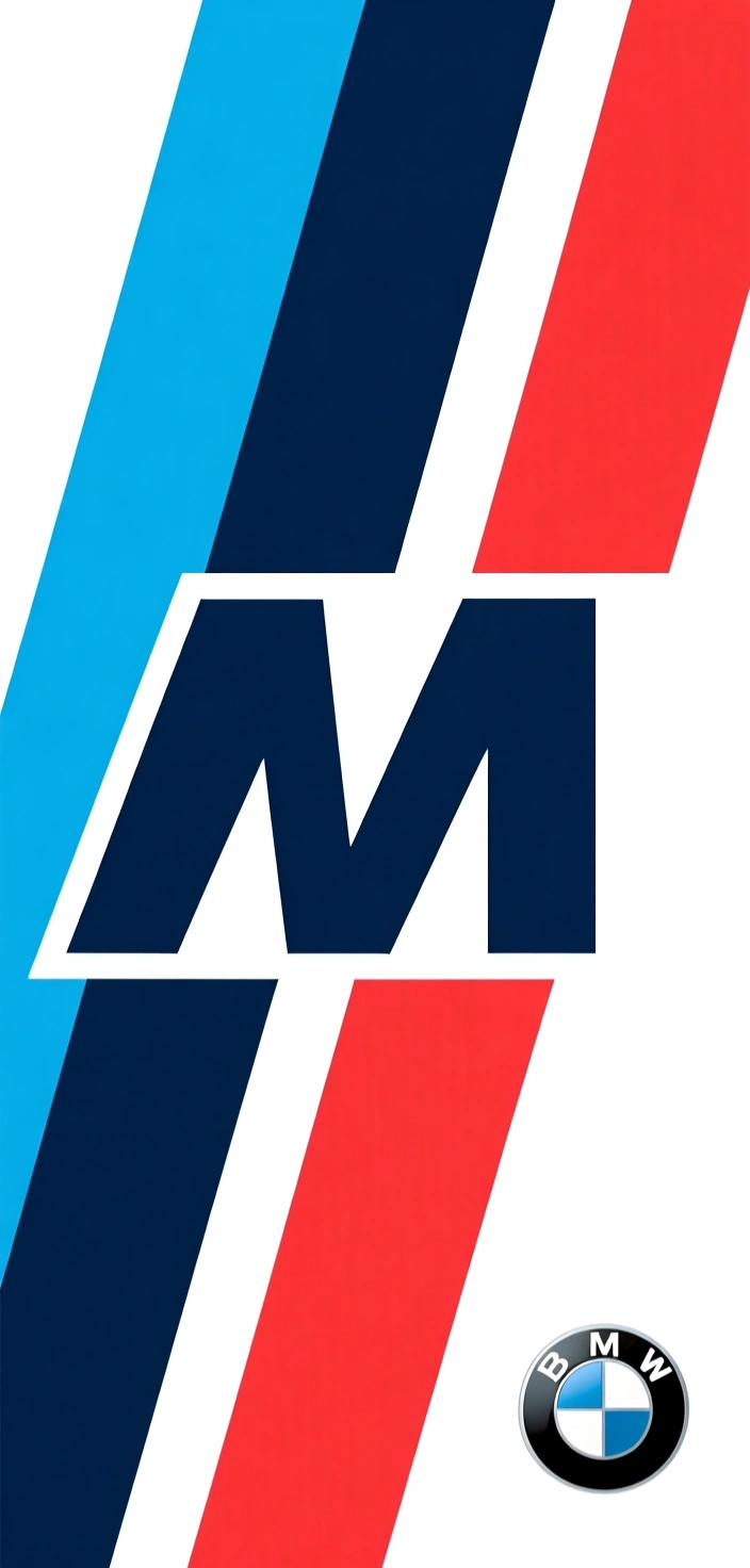 BMW M Logolu Minimalist - BMW,  M logo,  minimalist,  telefon kapağı