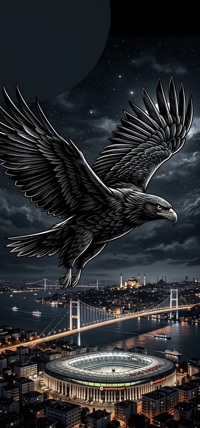 İstanbul Kartalı Telefon Kapağı - İstanbul kartalı,  telefon kapağı,  tasarım,  Beşiktaş